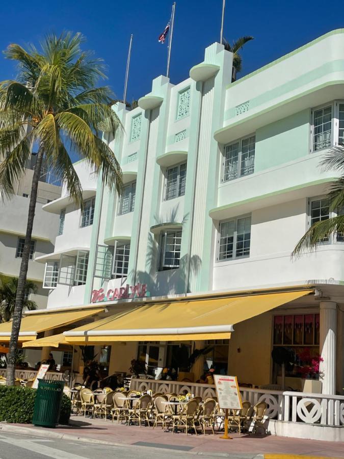 Beachfront Apt In Carlyle Hotel On Ocean Drive マイアミビーチ エクステリア 写真